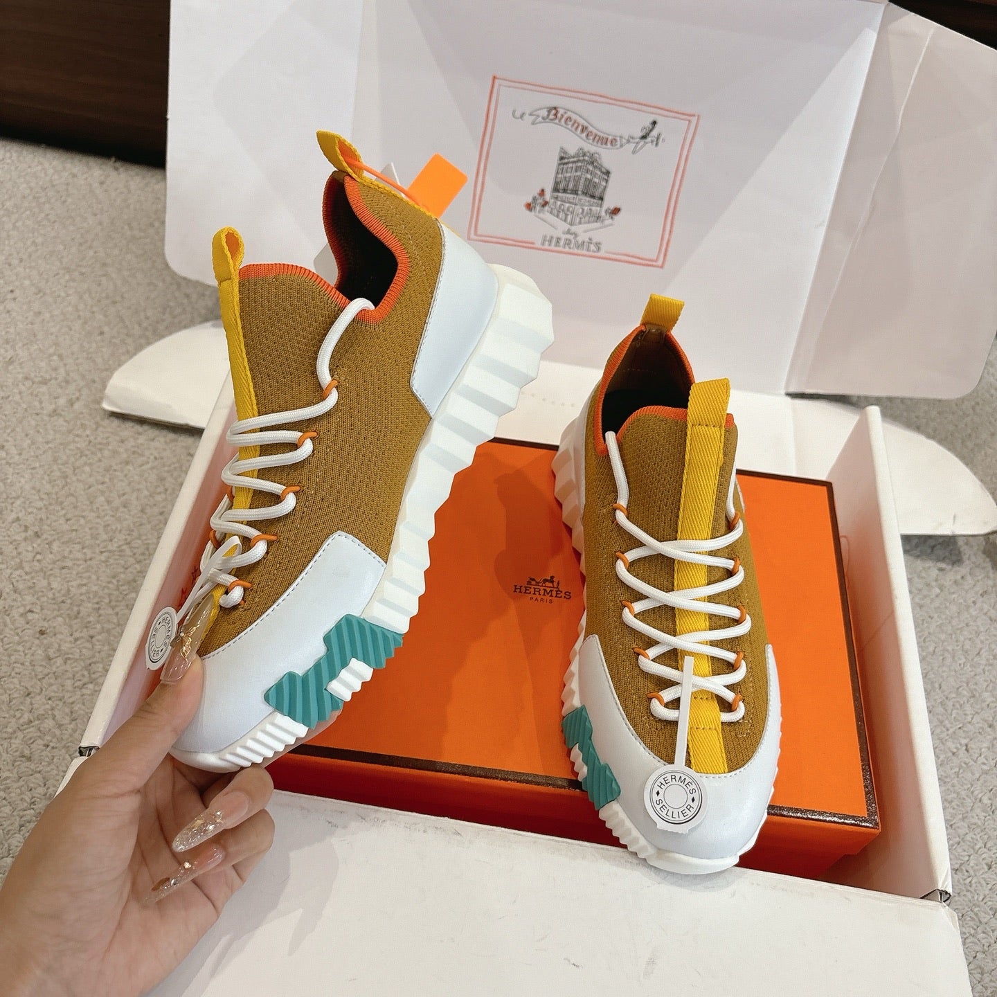 Luxury Shoes Hermes Unisex