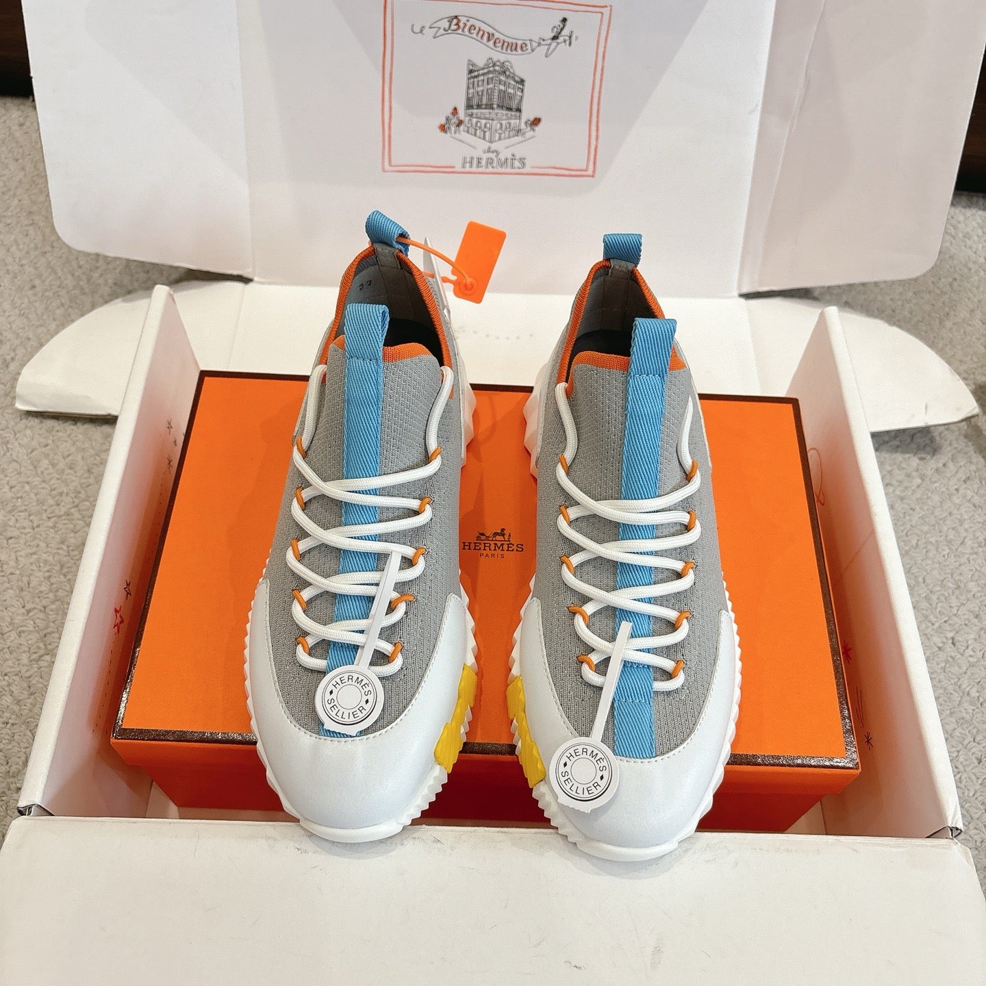 Luxury Shoes Hermes Unisex