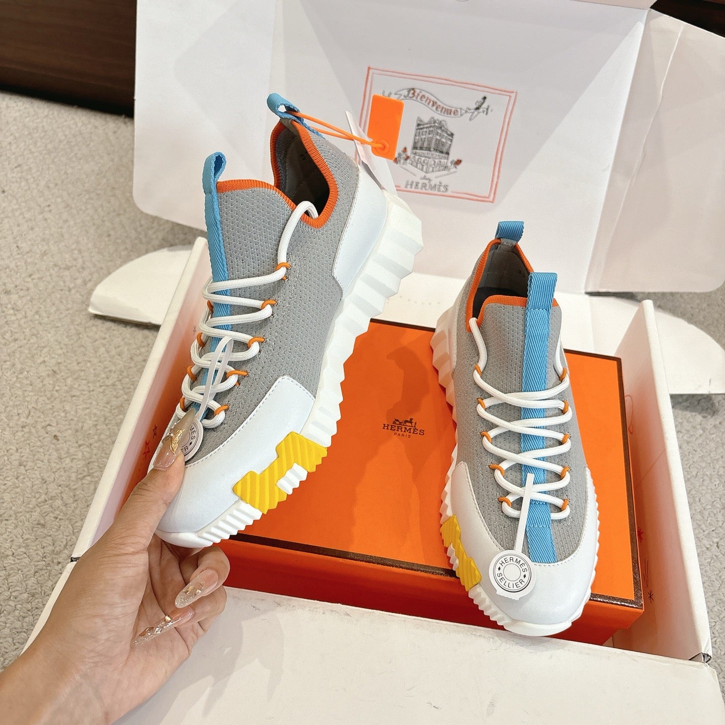 Luxury Shoes Hermes Unisex