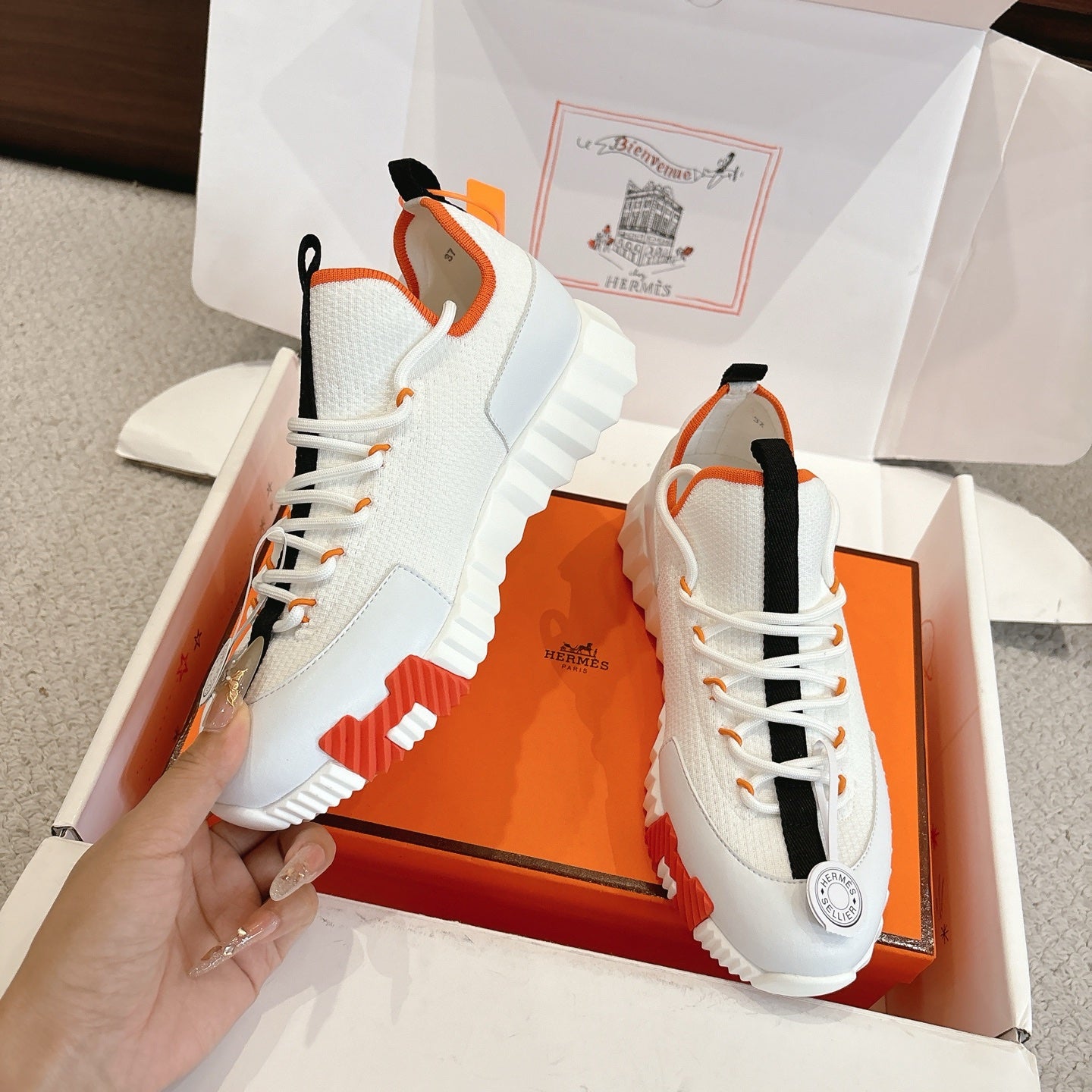 Luxury Shoes Hermes Unisex