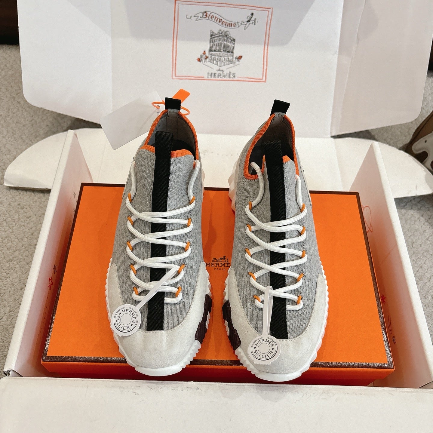 Luxury Shoes Hermes Unisex