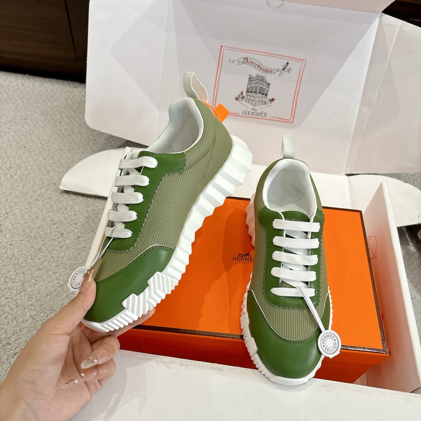 Luxury Shoes Hermes Unisex