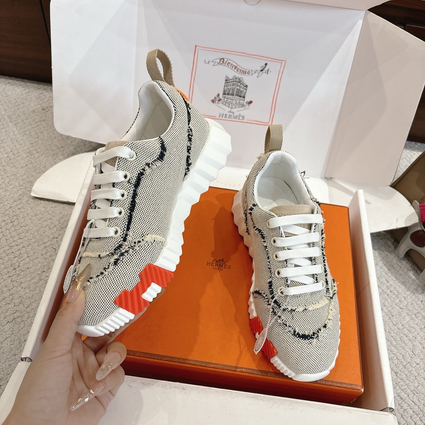 Luxury Shoes Hermes Unisex