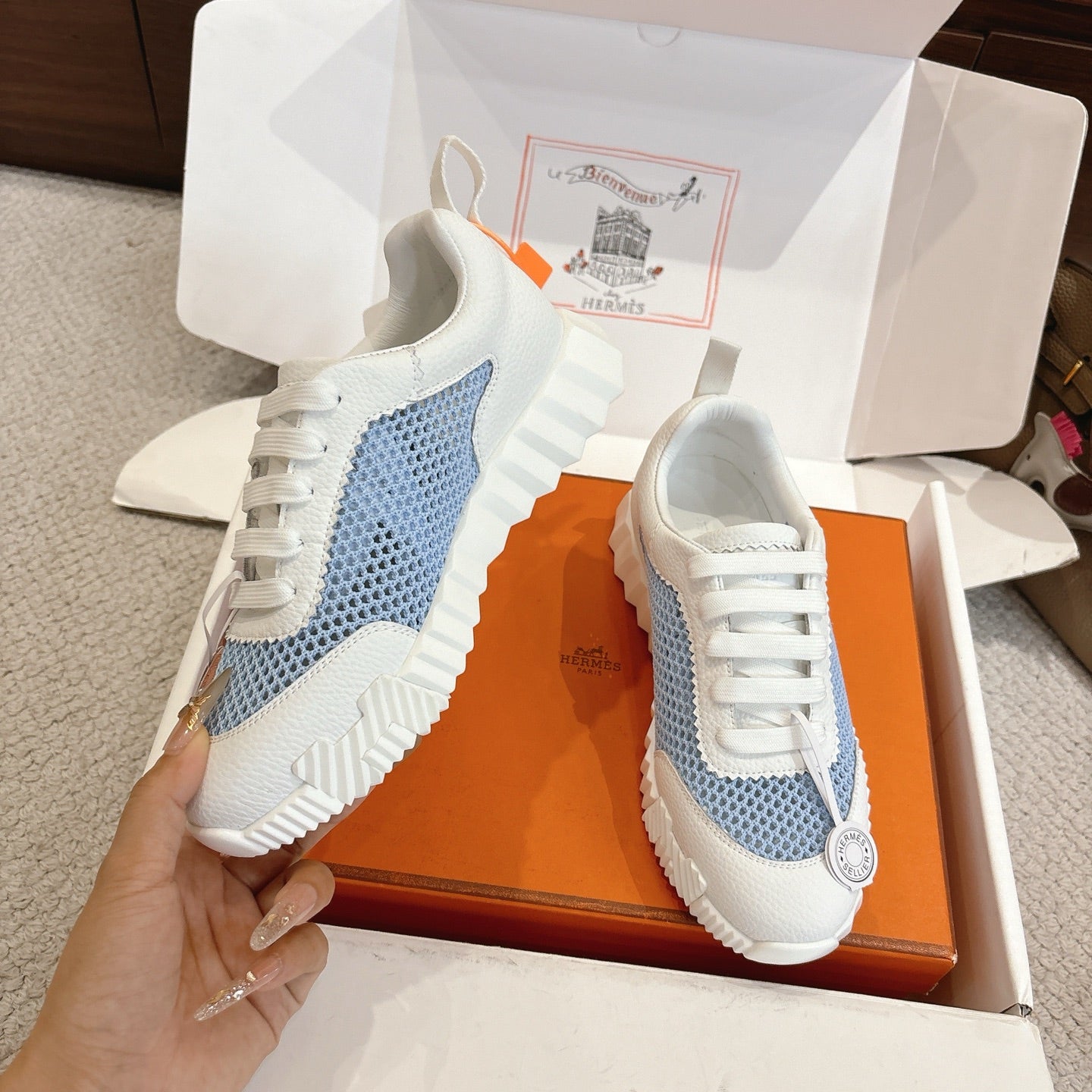 Luxury Shoes Hermes Unisex
