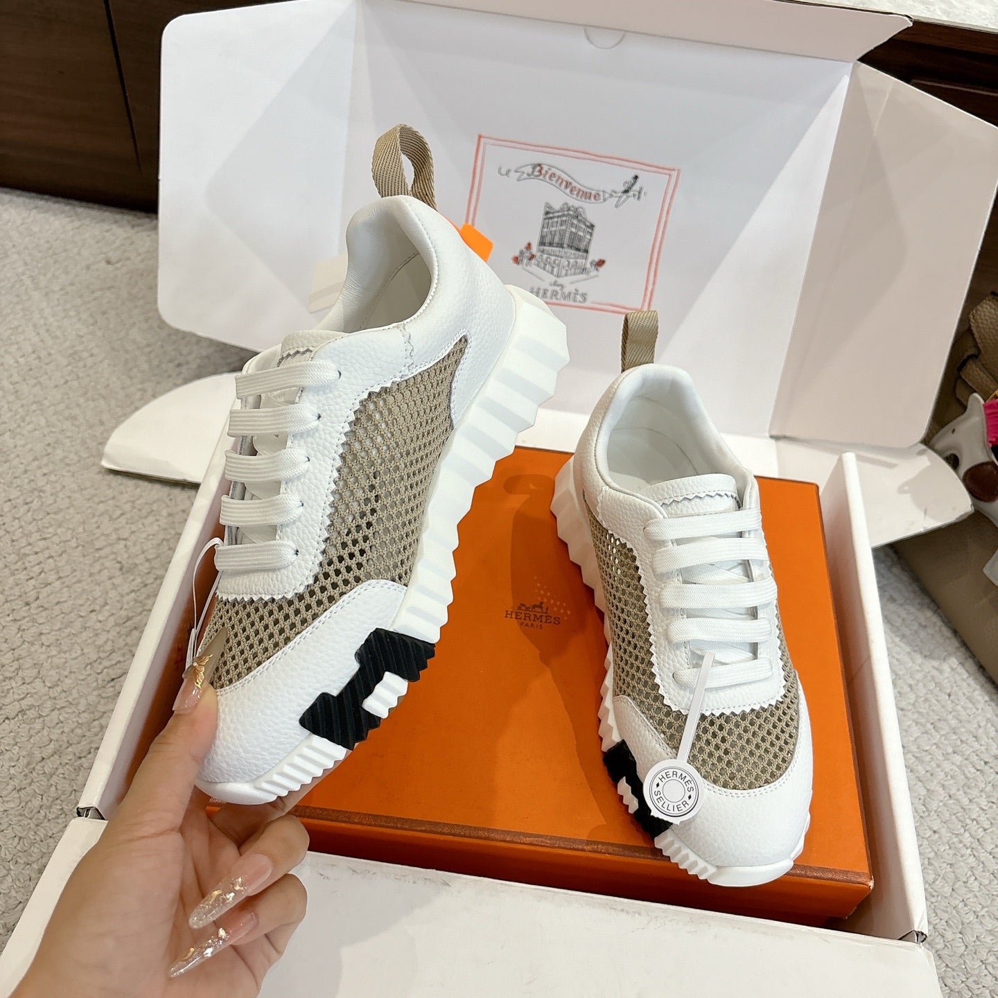 Luxury Shoes Hermes Unisex