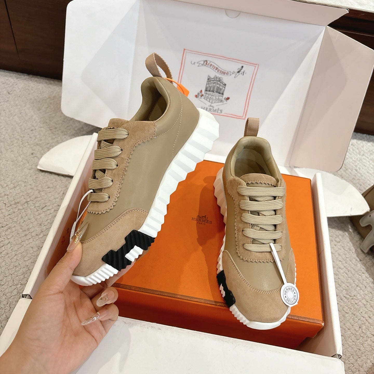 Luxury Shoes Hermes Unisex