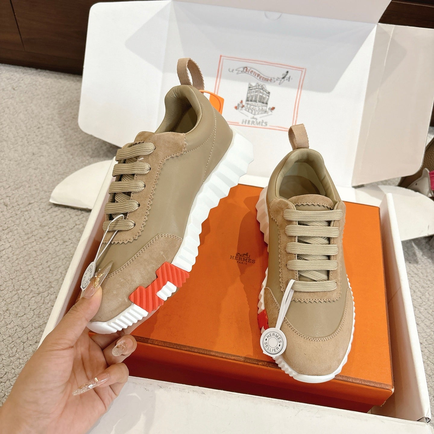 Luxury Shoes Hermes Unisex