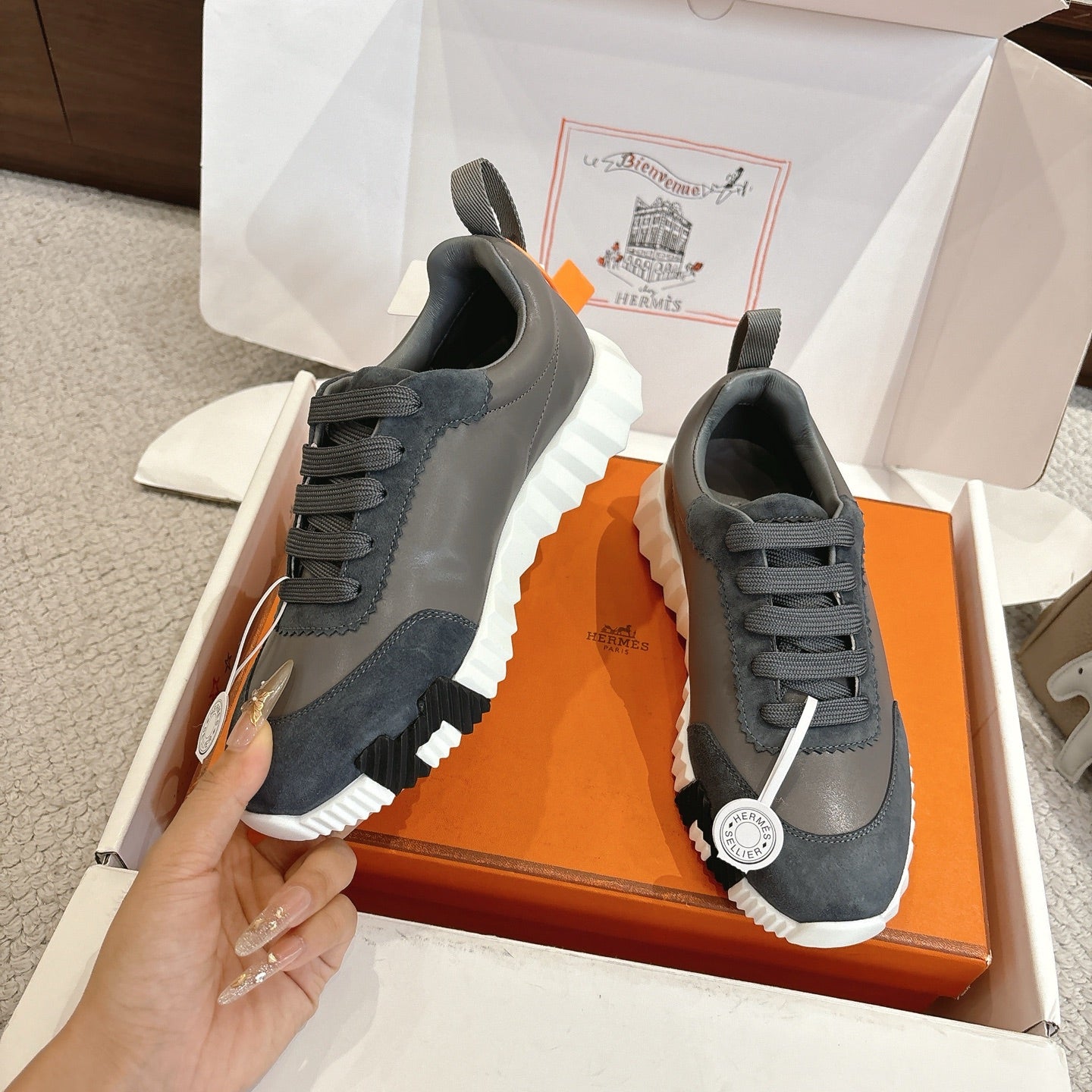 Luxury Shoes Hermes Unisex