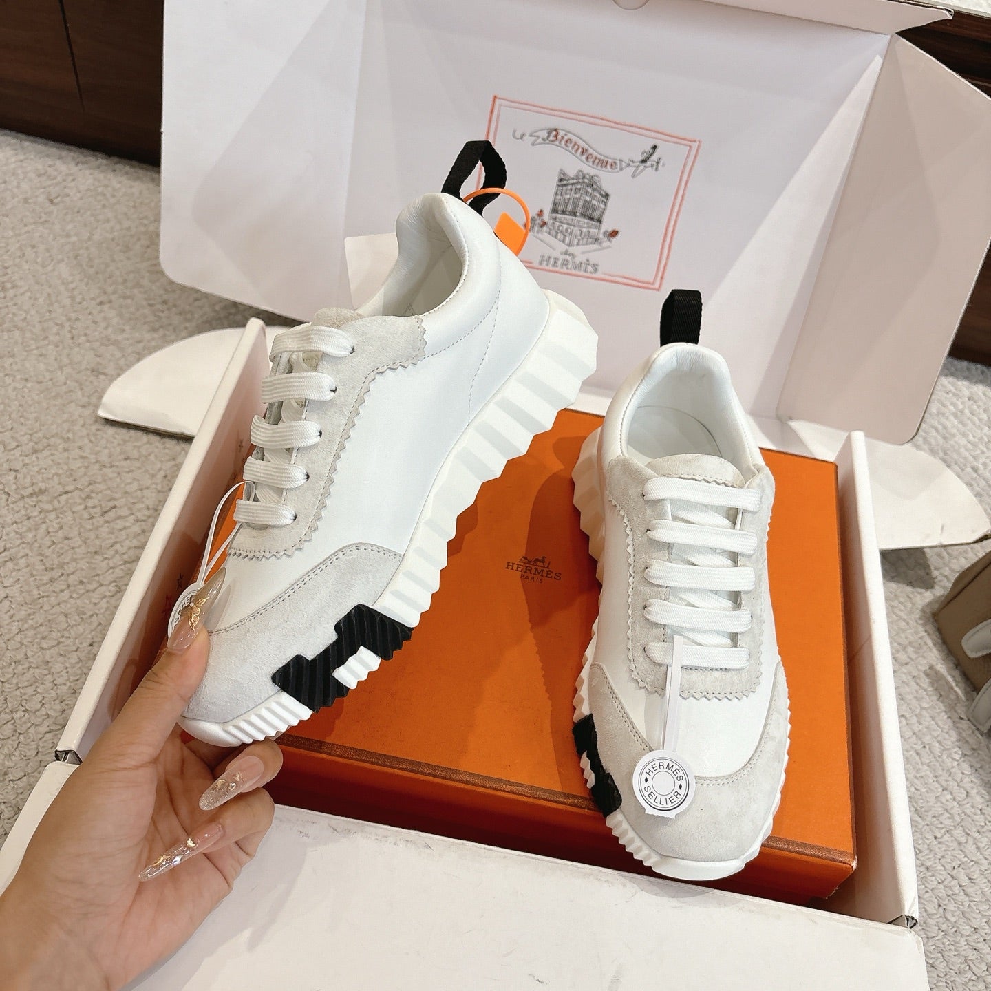 Luxury Shoes Hermes Unisex