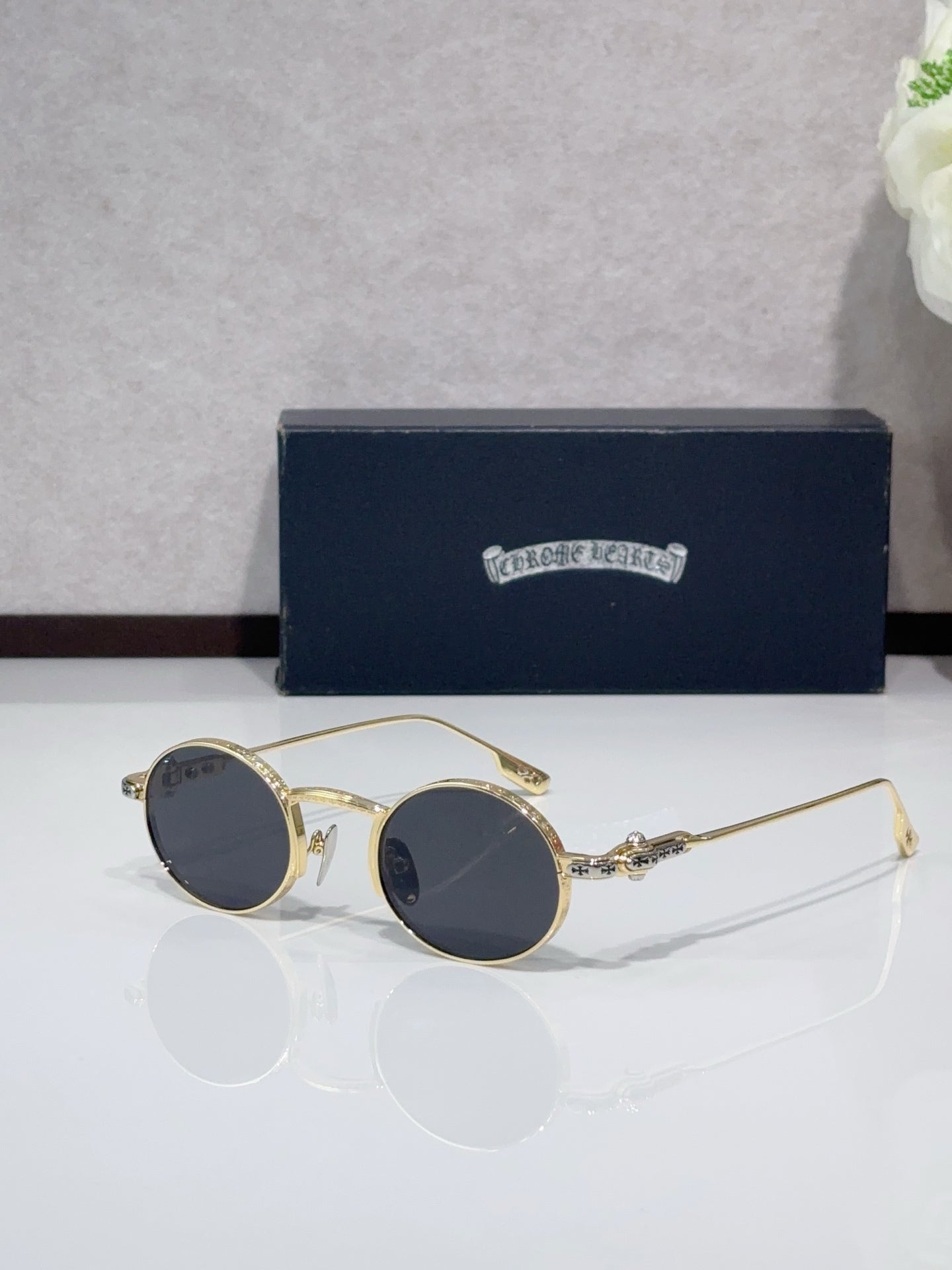 Chrome Glasses