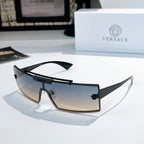 Versace sunglasses with dark lenses and black frames