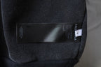 Balenciaga black sweatshirt interior hem label and care tag