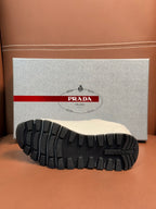 Prada unisex white sneaker outsole with tread rubber sole