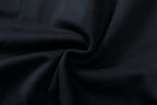 Dark sweatshirt knit fabric texture with soft drape