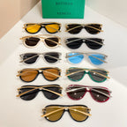 Assorted sunglasses set with multicolor frames and tinted lenses