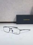 Balenciaga eyeglasses with black frame and clear lenses