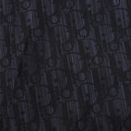 Navy allover printed fabric for jogger pants