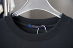 Louis Vuitton T-shirt neckline with blue brand tag