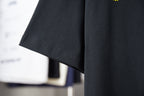 Louis Vuitton T-shirt sleeve and hem in dark navy fabric