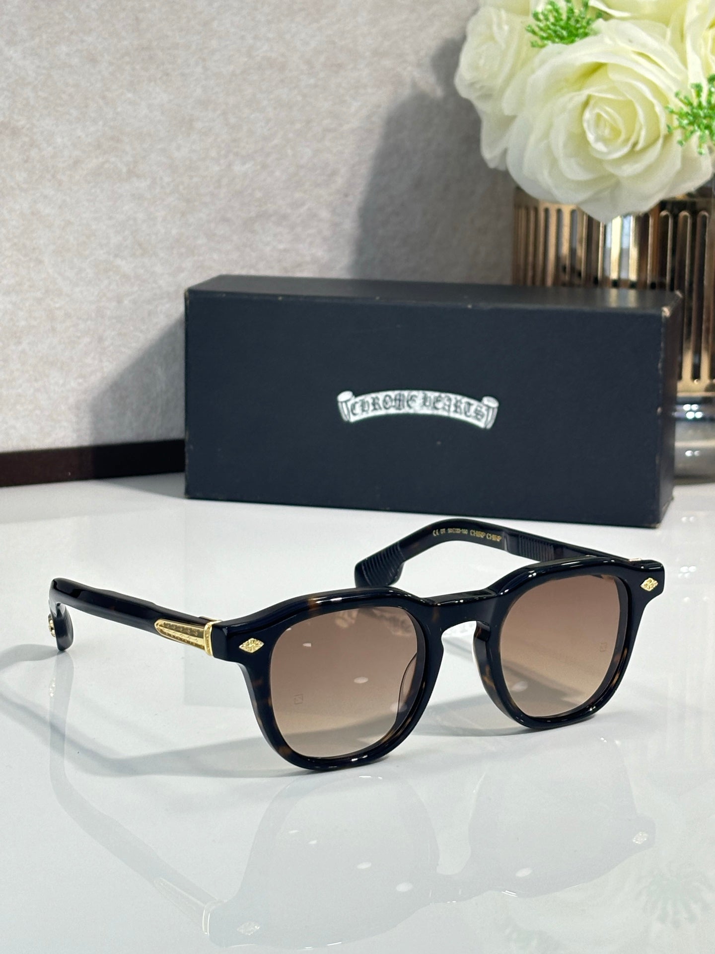 Chrome Glasses