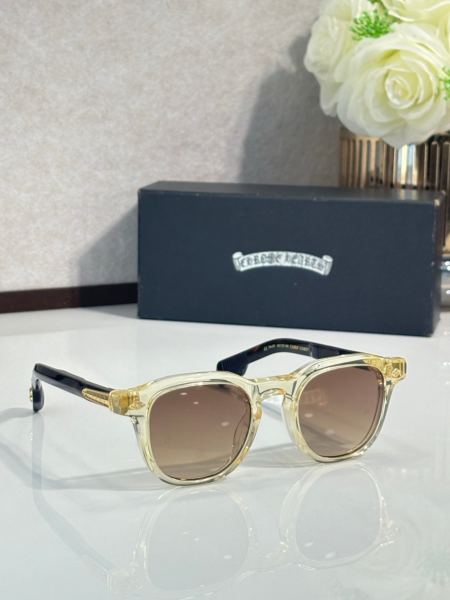 Chrome Glasses