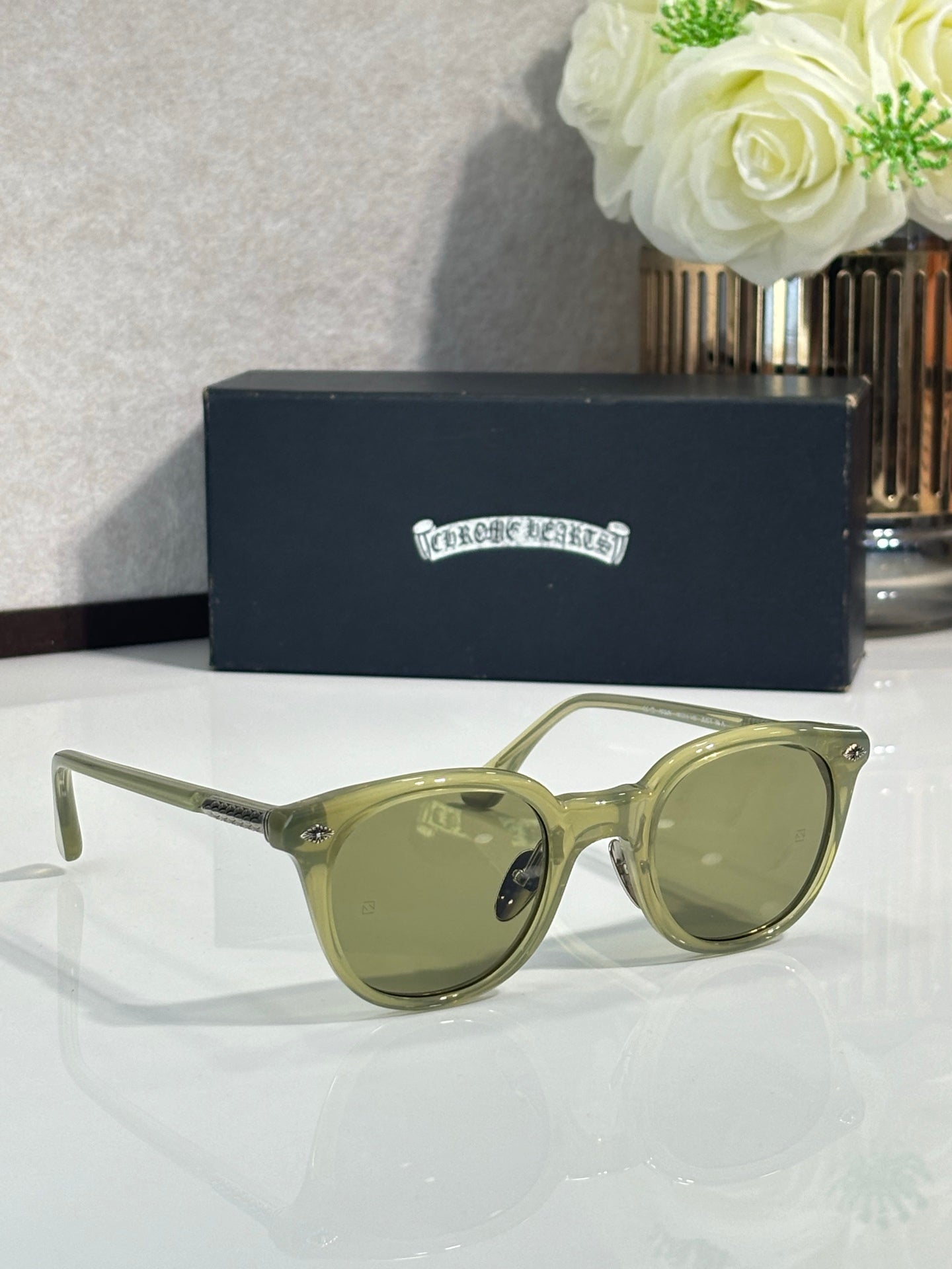 Chrome Glasses