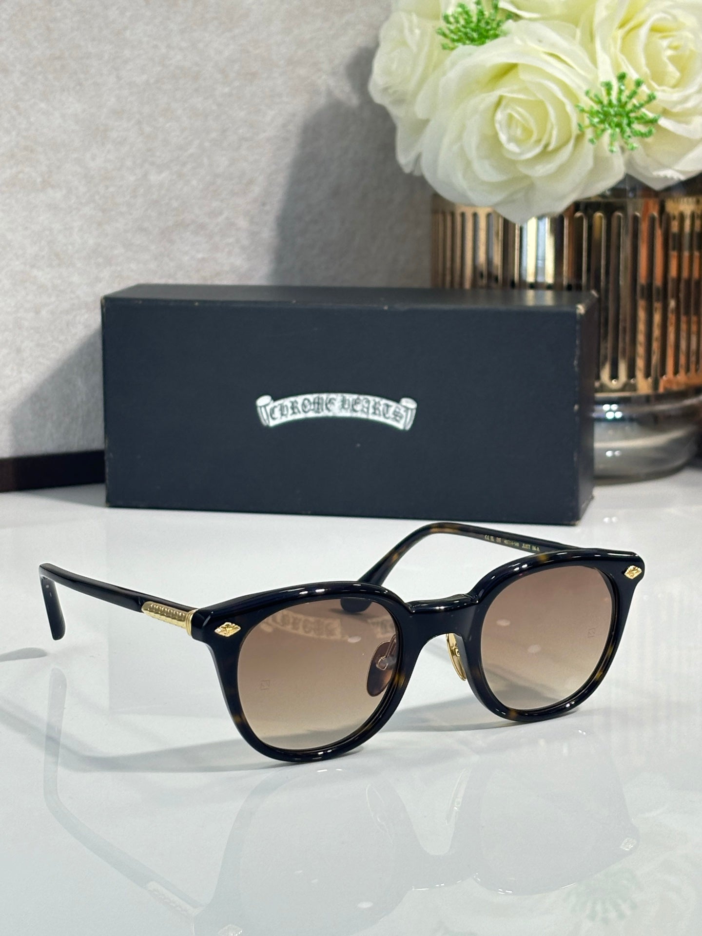 Chrome Glasses