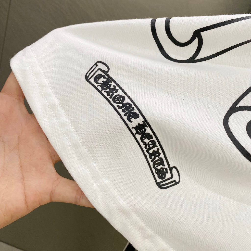 White sleeve with black vertical label graphic