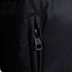 Moncler jacket zipper pull and logo label inside pocket opening