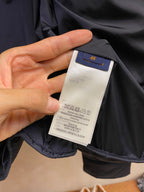 Louis Vuitton long jacket with interior size and care information label