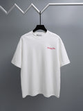 White crewneck T-shirt with Christian Dior Couture logo on chest