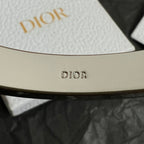 Dior cuff bracelet interior engraving with DIOR text