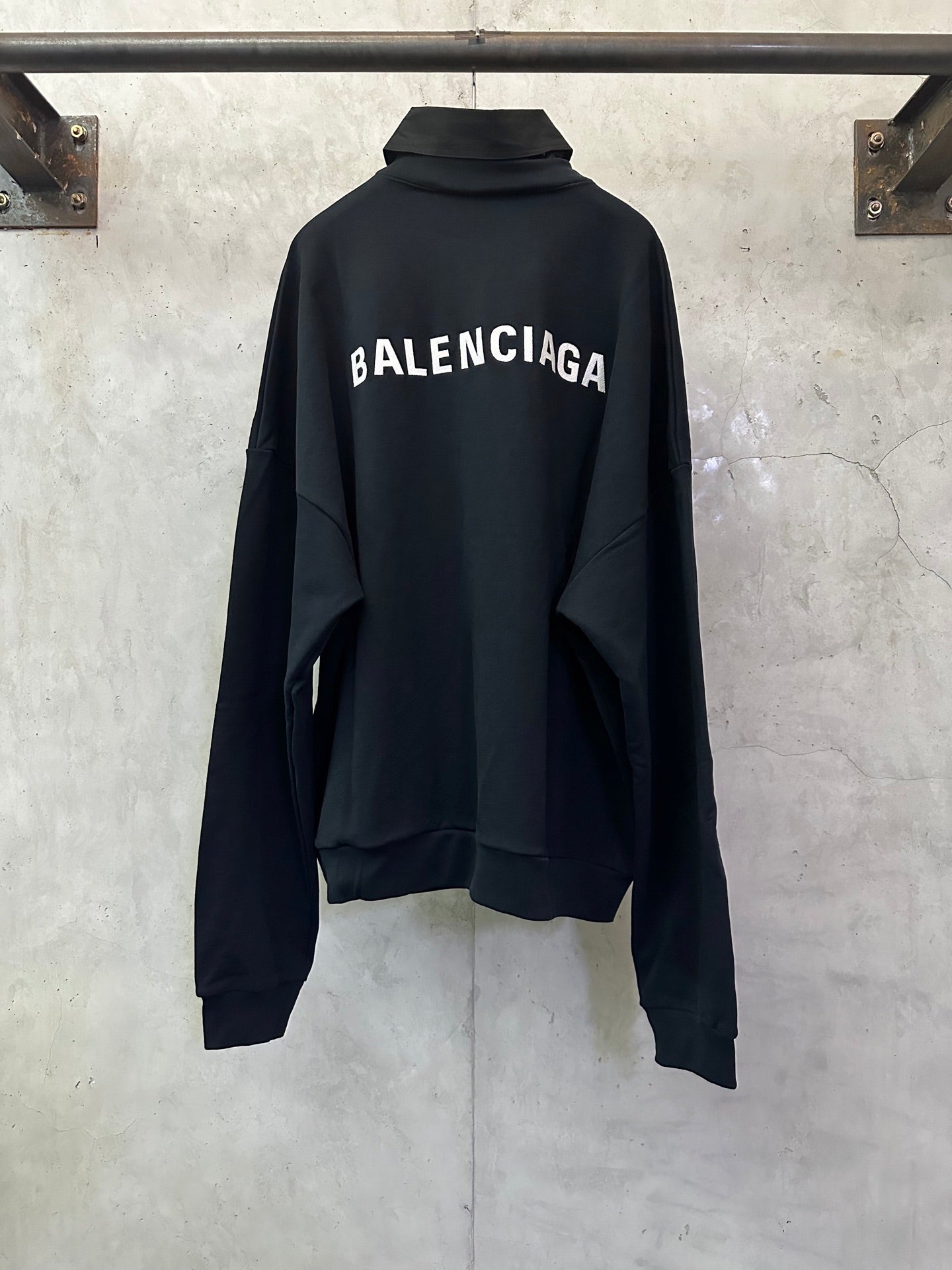 Balenciaga long-sleeve sweatshirt with BALENCIAGA back logo print