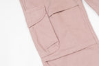Stone Island pants in dusty pink with side flap pockets and straight leg