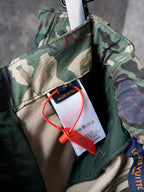 Louis Vuitton green camouflage pants with interior size tag