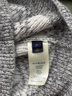 Louis Vuitton knit sweater with size and care label at the inner collar