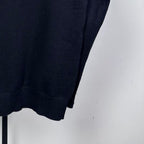 Louis Vuitton long-sleeve sweater knit close-up of cuff and ribbed hem