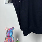 Louis Vuitton long-sleeve sweater with ribbed hem and cuff detail