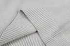 Amiri knit sweater knit close-up with ribbed cuffs and textured fabric