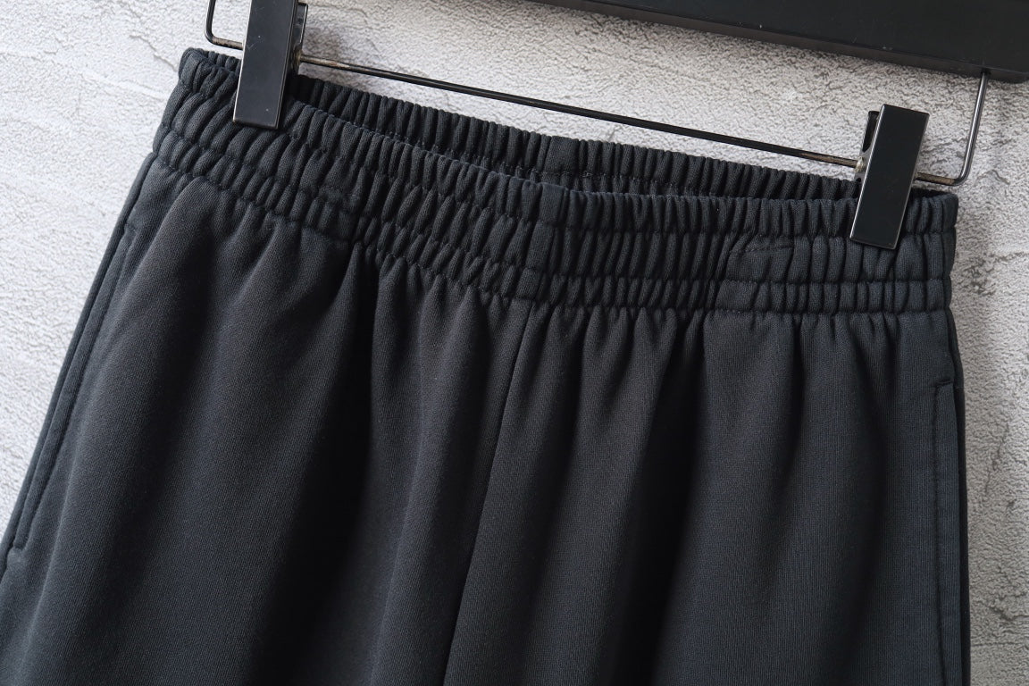 Balenciaga black pants with elastic waistband
