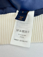 Louis Vuitton long jacket care label with size and wash instructions