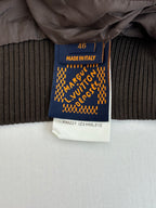 Long ribbed knit garment with made in Italy size label
