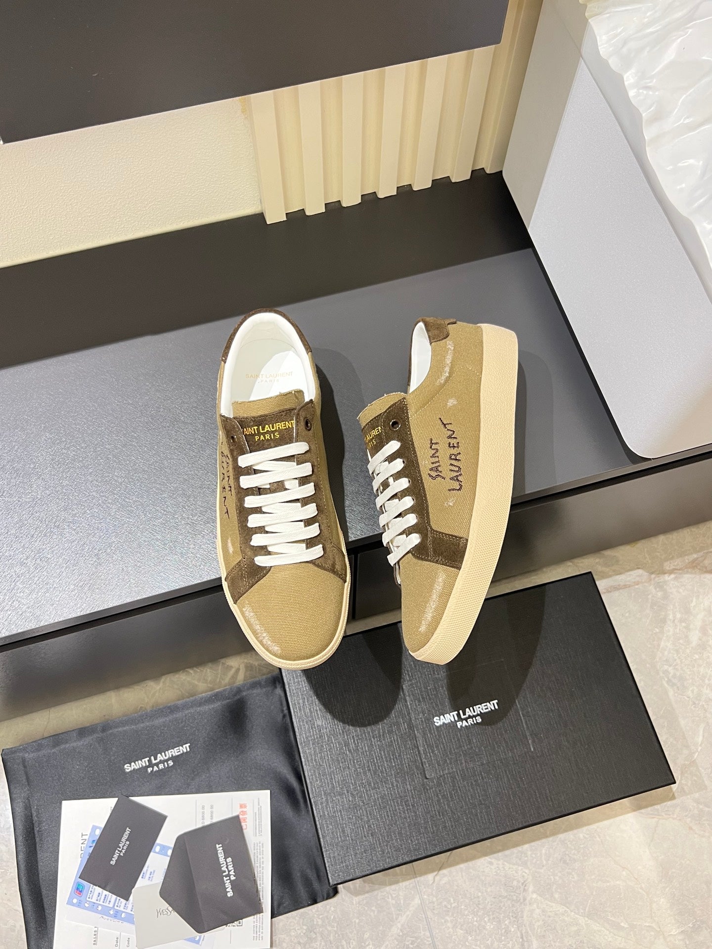 Luxury Shoes YSL Unisex