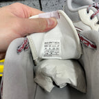 Balenciaga sneakers tongue label with size info and care text