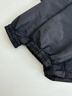 Louis Vuitton long coat sleeve cuff with ruched elastic and dark fabric