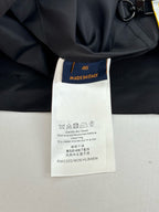 Louis Vuitton long coat size 46 care label inside collar