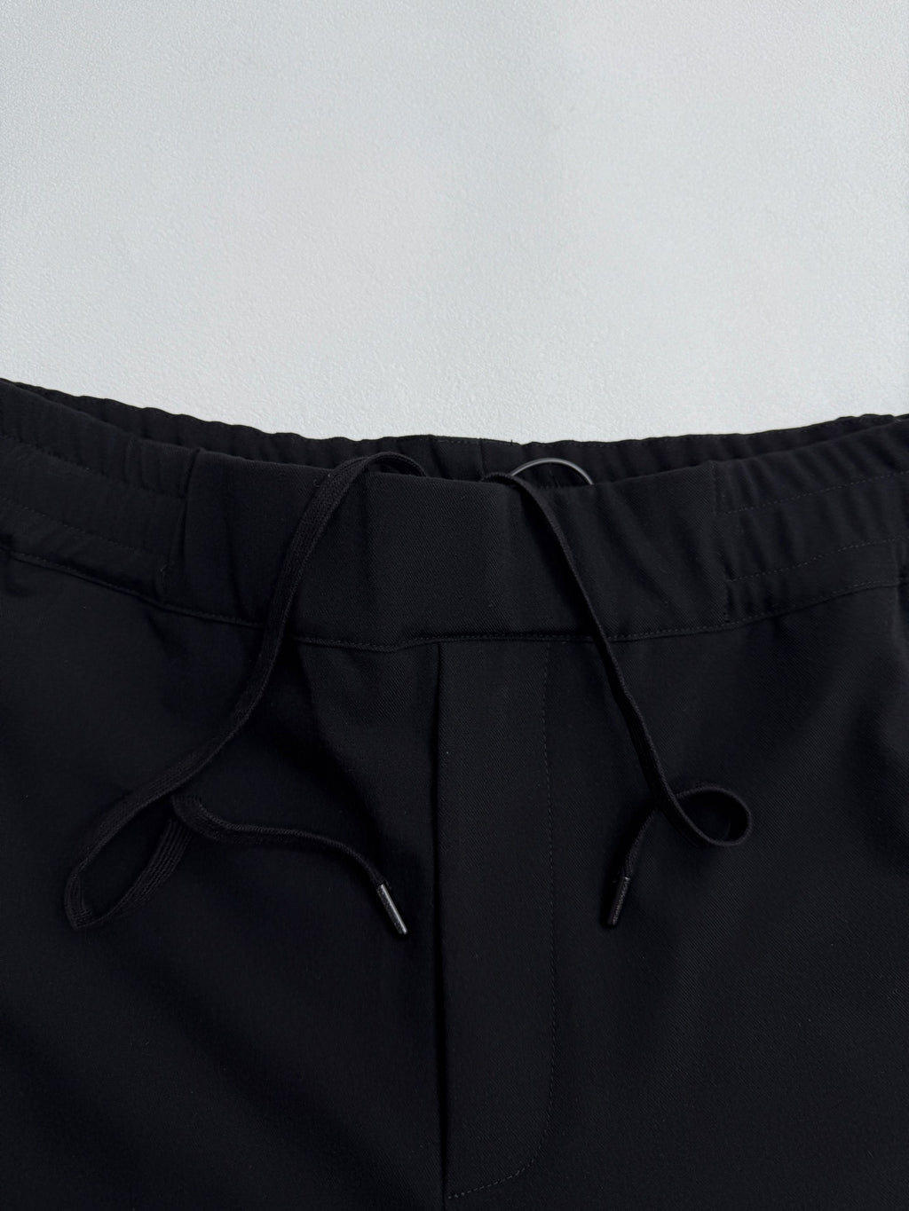 Louis Vuitton black elastic waistband with two drawstrings