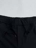 Louis Vuitton black elastic waistband with two drawstrings