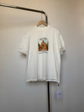 Off White graphic T-shirt, off-white base with front chest photo print