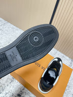 Louis Vuitton low-top sneaker outsole with circular tread pattern